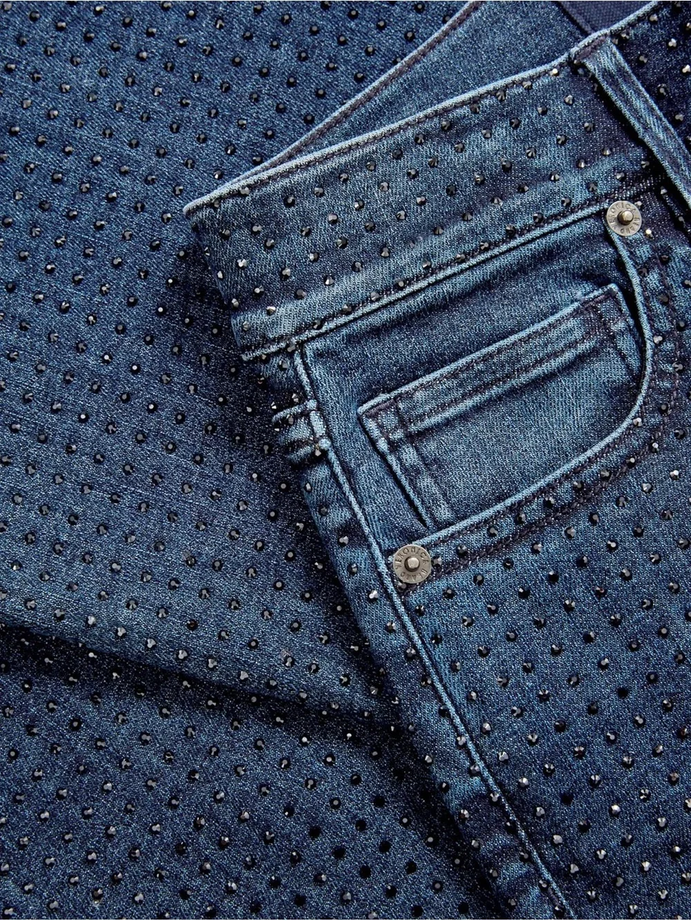 Beverly Rhinestone Skinny-Flare Jean - Picture 8 of 15